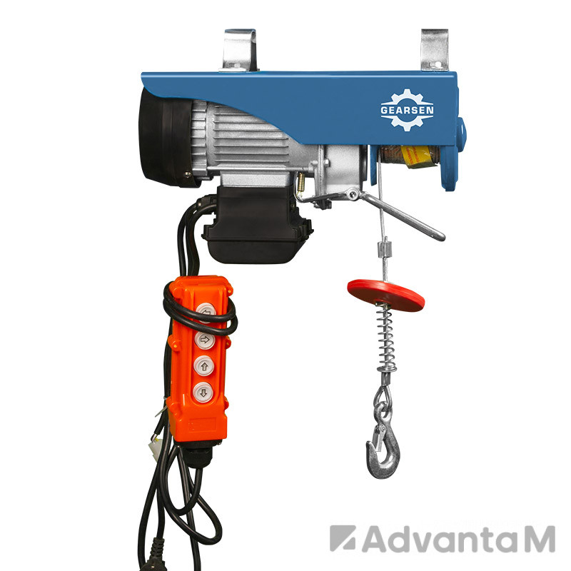 Таль электрическая мини комбинированная (220В, 250/500кг, 12/6м) GEARSEN PA 25012