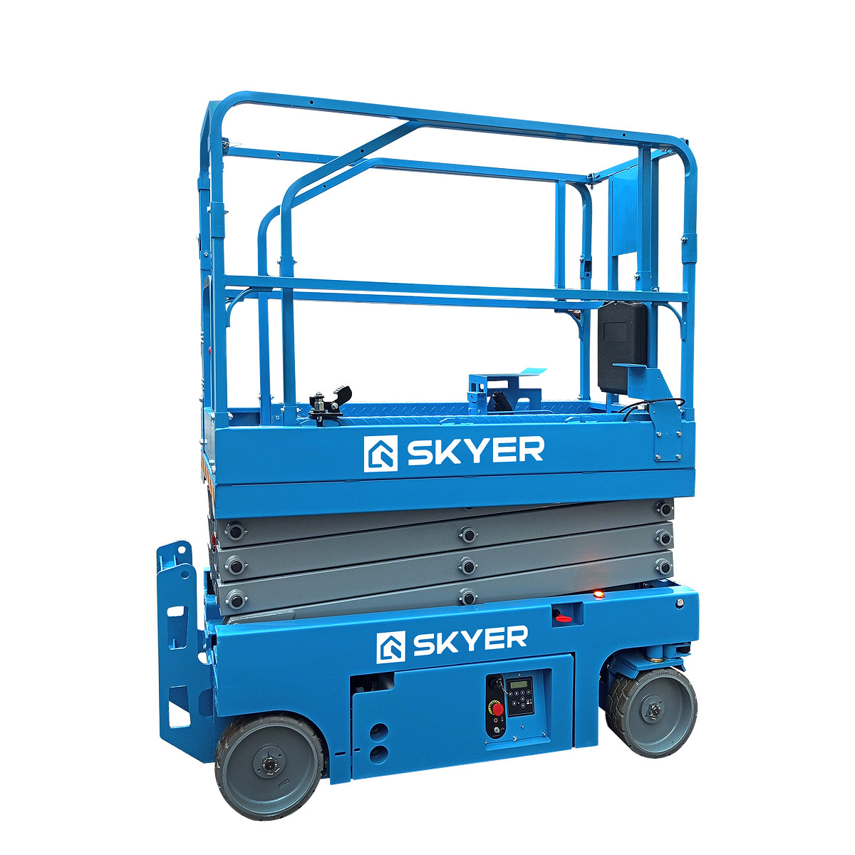 1 - Самоходный ножничный подъемник с выдвижной платформой SKYER PL1632 Li M