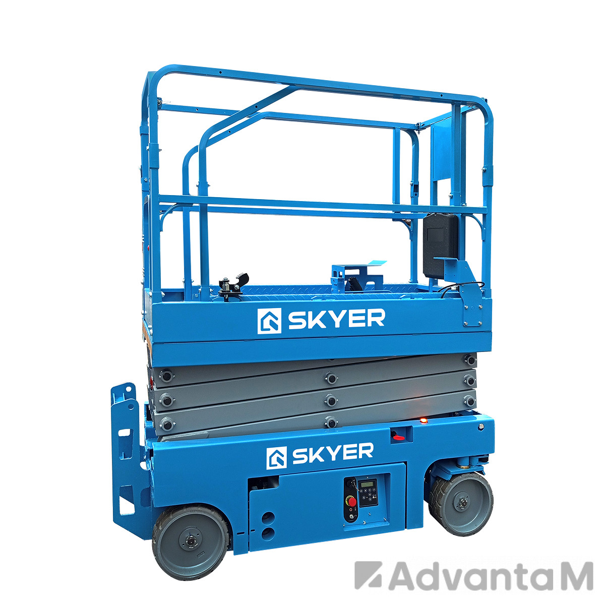 Самоходный ножничный подъемник с выдвижной платформой SKYER PL1632 Li M - 1