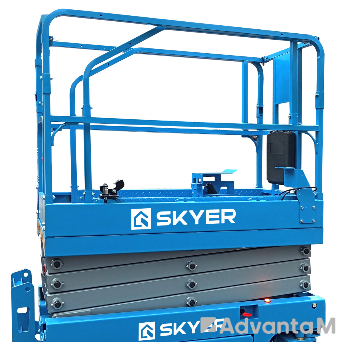 Самоходный ножничный подъемник с выдвижной платформой SKYER PL1632 Li M - 3