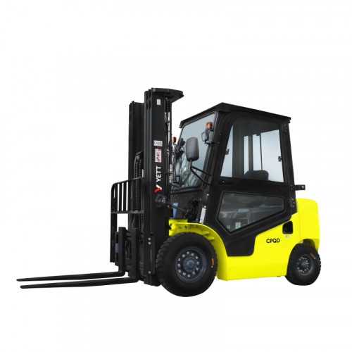 0 - Бензиновый погрузчик с кабиной YETT CPQD35-RC1K2-M400-3W-K