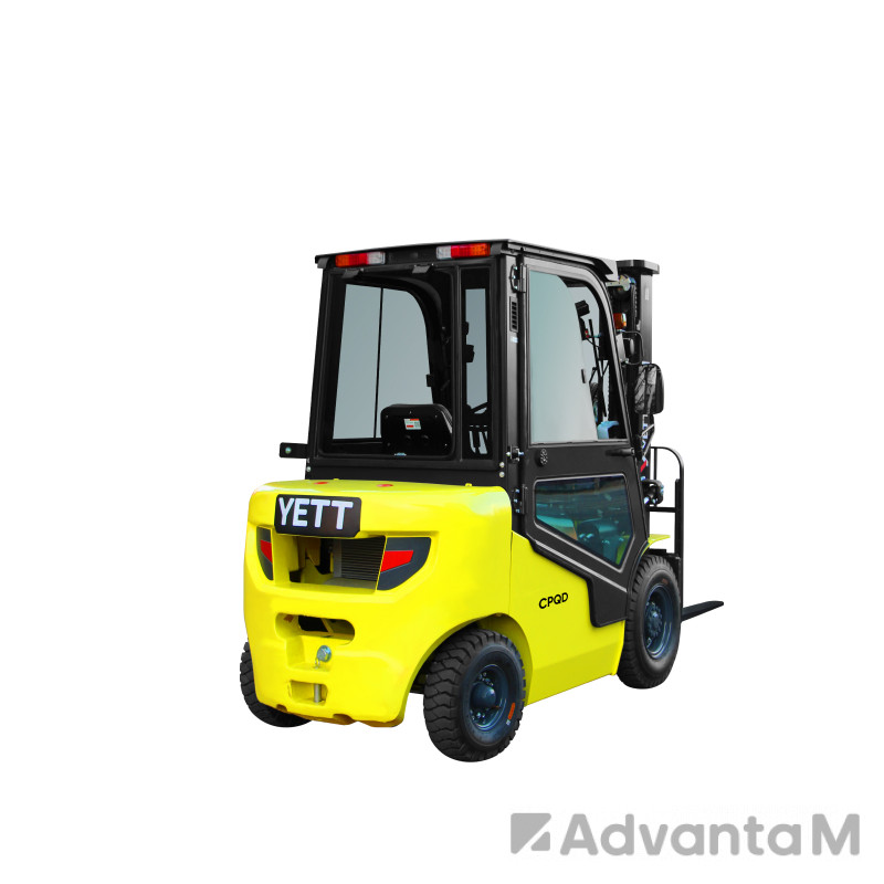 Бензиновый погрузчик с кабиной YETT CPQD35-RC1K2-M400-3W-K - 5