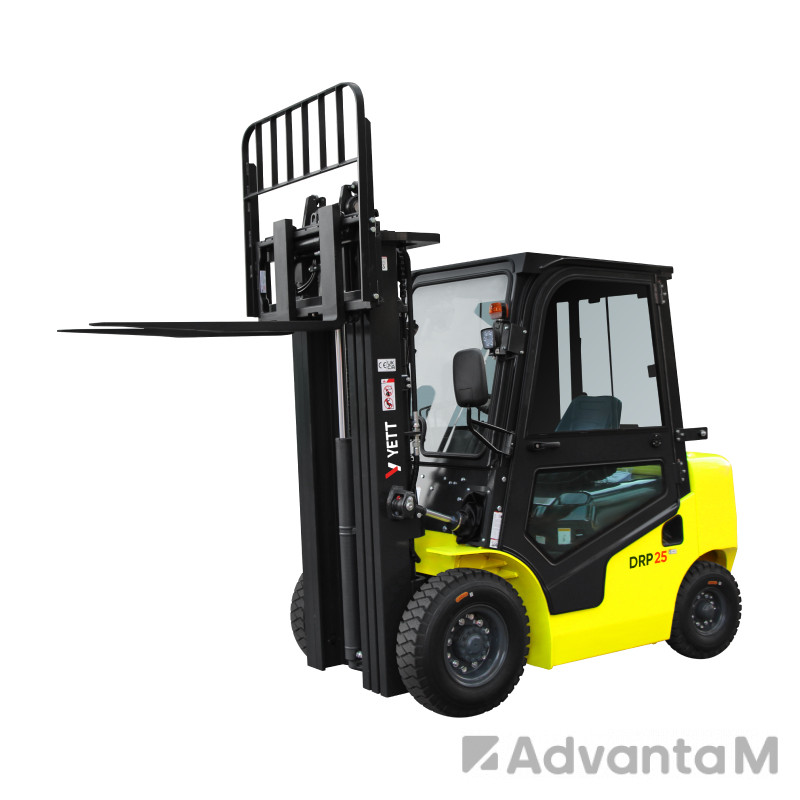 Дизельный погрузчик с кабиной YETT DRP25-XC5K2-ZSM480-SS-K - 1
